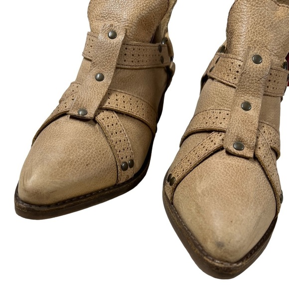 ANTHROPOLOGIE MATISSE Leather Pointed Toe Ankle Booties - Picture 8 of 15